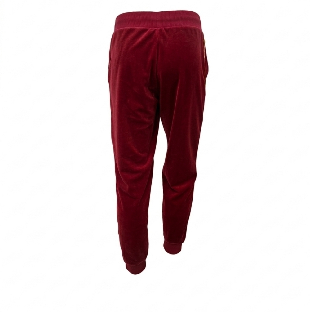 Nike Women’s Sportswear Velour Heritage Joggers Burgandy Red/Gold Womens Medium - Picture 4 of 8